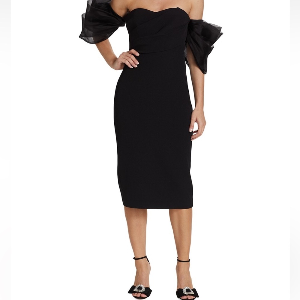 Elegant Black Off-Shoulder Dress